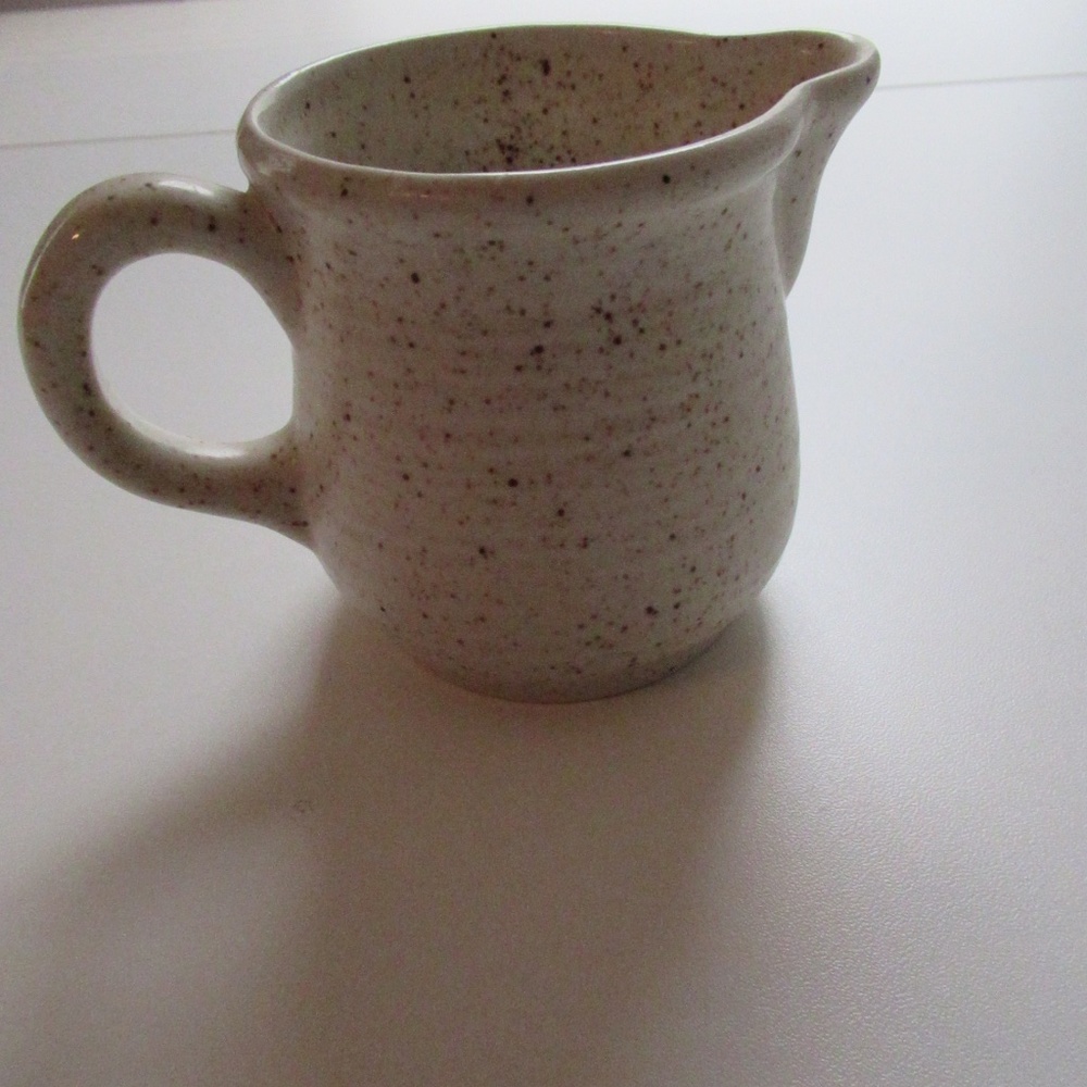 Homespun Speckled creamer